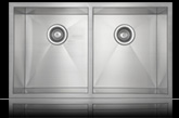 SZ130 Ferretto Zero Radius Undermount Sink