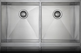 SZ130 XL Sienna Ferretto XL Zero Radius Undermount Sink