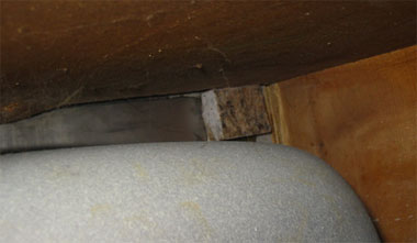 Undermount sink installation